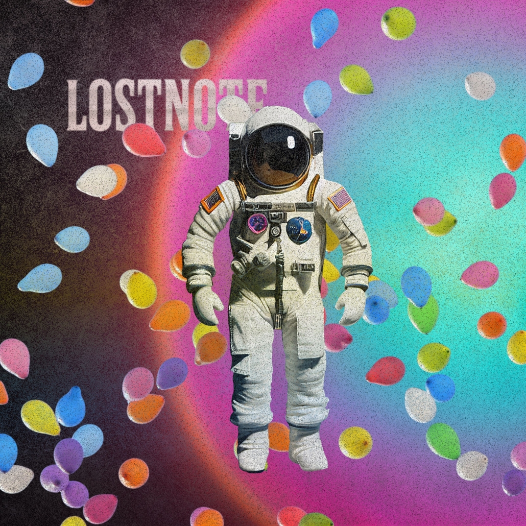 Gravity is a Joke album cover lostnote
